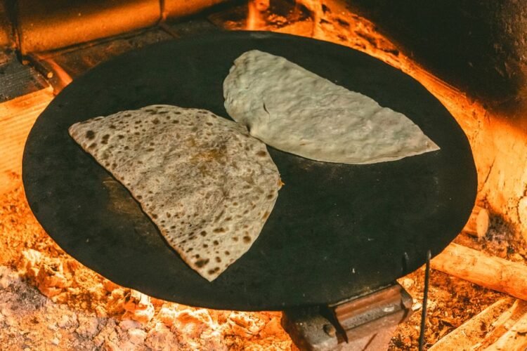 Paraguayan Cassava and Cheese Pan-Fried Flatbread