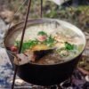 Paraguayan Freshwater Fish and Cassava Soup