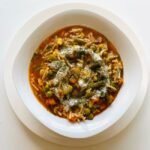 Persian Herb and Noodle Bean Soup
