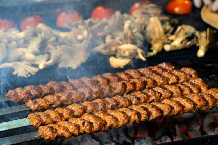 Persian Minced Meat Skewer Kebab