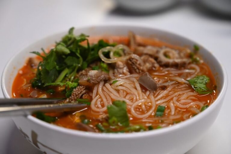Polish Beef Tripe Soup with Marjoram and Root Vegetables