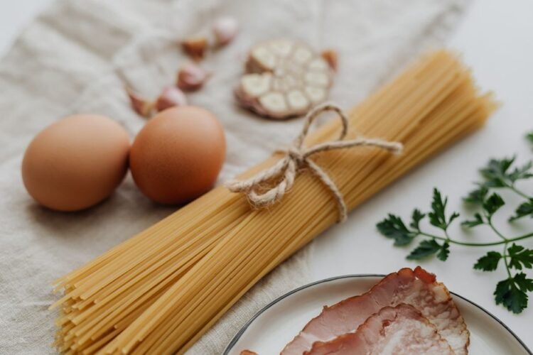 Polish Cabbage Pasta Squares with Bacon and Onions