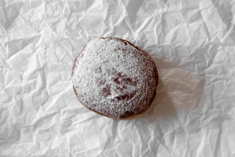 Polish Paczki Doughnuts with Rose Hip Jam