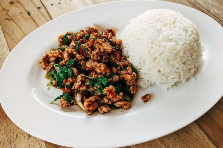 Pork and Ginger Stir Fry Cambodia