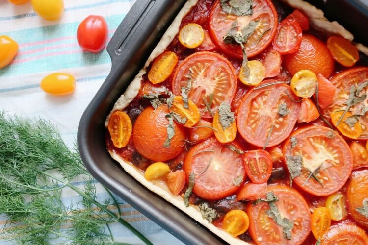 Provençal Tomato and Herb Tart