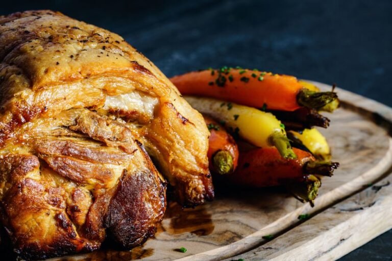 Puerto Rican Slow-Roasted Garlic Pork Shoulder