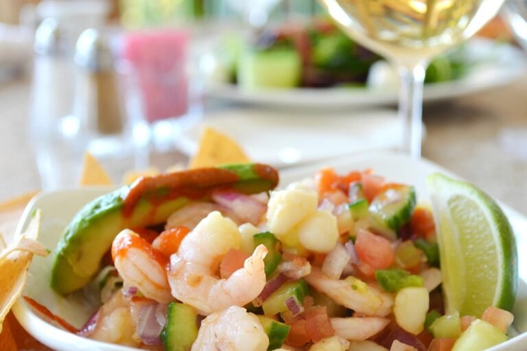 Red Chili Aguachile with Shrimp