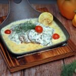 Roasted Poblano Pepper Strips in Creamy Crema Sauce