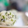 Roman Fried Rice Balls with Mozzarella