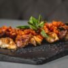 Roman-Style Lamb Offal Sauté with Peas and Mint
