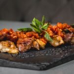 Roman-Style Lamb Offal Sauté with Peas and Mint