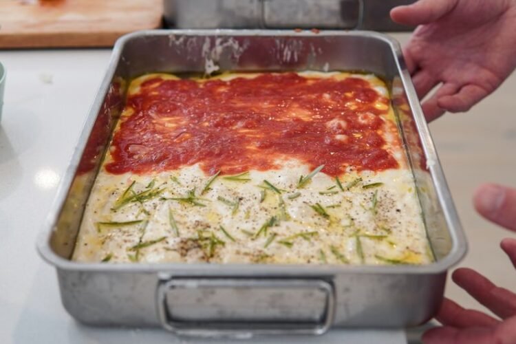 Roman-Style Sheet Pan Pizza