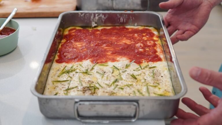 Roman-Style Sheet Pan Pizza