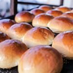 Russian Baked Stuffed Buns with Beef and Onion