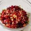 Russian Beetroot and Potato Salad with Pickles