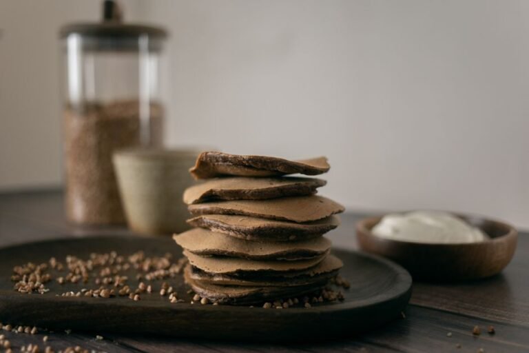 Russian Buckwheat Pancakes