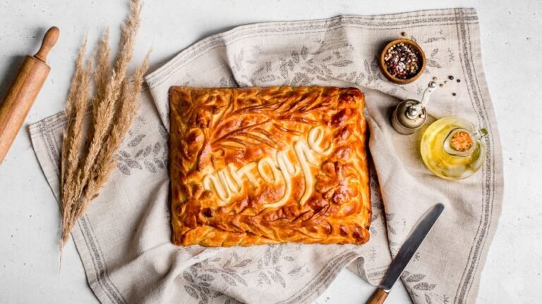 Russian Cabbage and Mushroom Pie