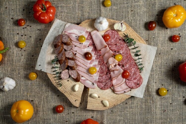 Russian Chilled Meat Jelly with Garlic