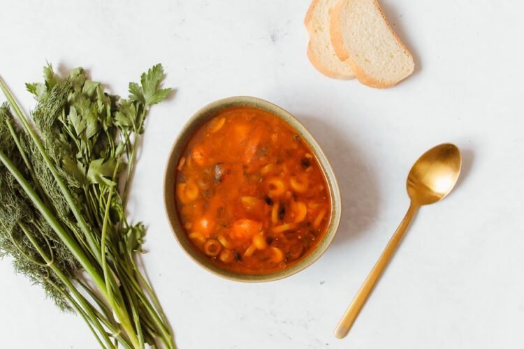 Russian Clear Fish Soup