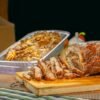 Russian Larded Beef Roast with Garlic and Pickles