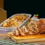 Russian Larded Beef Roast with Garlic and Pickles