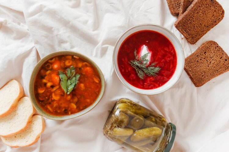 Russian Sour Meat and Sausage Soup