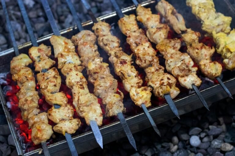 Saffron Chicken Kebab
