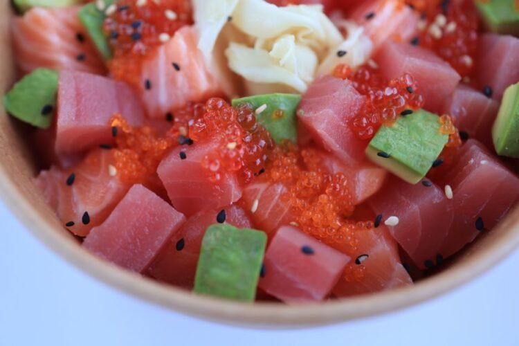 Salmon Poke Classic Hawaii