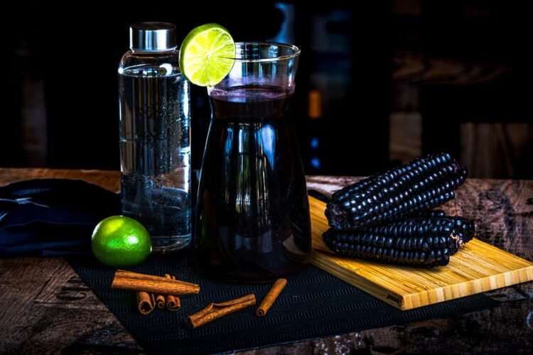 Salvadoran Purple Corn Drink