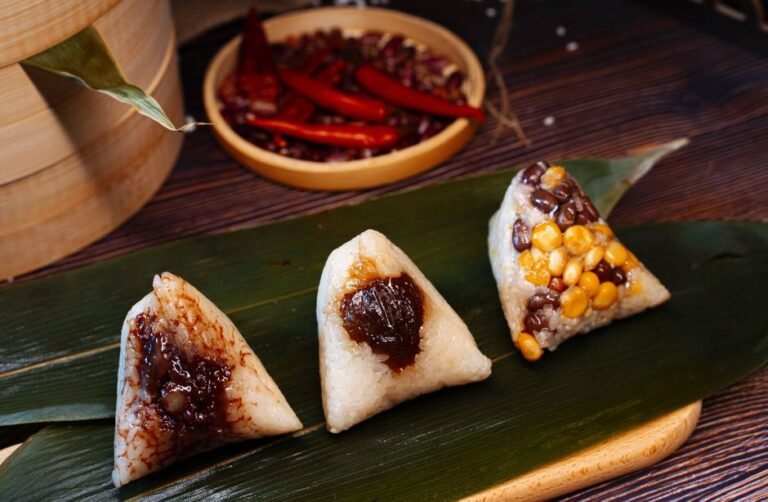 Savory Chinese Rice Dumplings with Pork