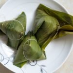 Savory Pork Sticky Rice Dumplings in Bamboo Leaves