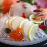 Scallop Sashimi with Citrus Ponzu