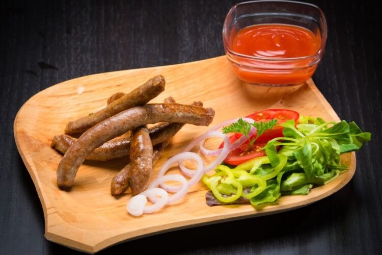 Serbian Cevapi Grilled Sausages