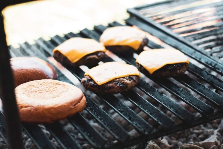 Serbian Grilled Meat Burger Patty