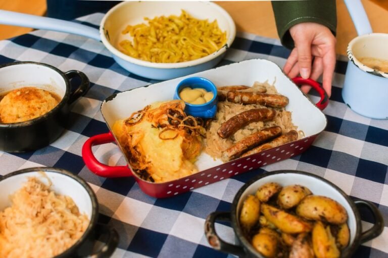 Serbian Slow-Baked Pork and Sauerkraut Casserole