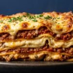 Sicilian Baked Pasta with Meat Sauce and Eggs