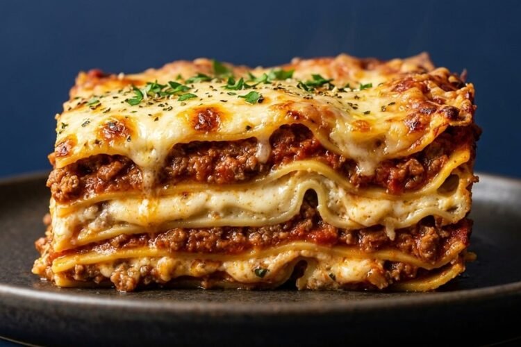 Sicilian Baked Pasta with Meat Sauce and Eggs