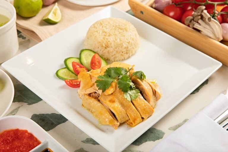 Singapore-Style Hainanese Chicken Rice