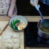 Singapore-Style Minced Pork Noodles with Sambal and Crispy Lard