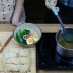 Singapore-Style Minced Pork Noodles with Sambal and Crispy Lard