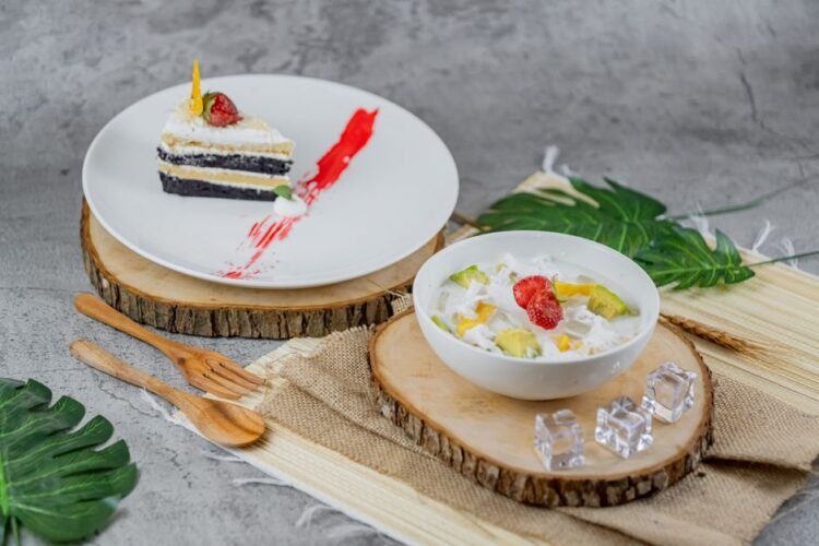 Singaporean Steamed Coconut Layer Cake