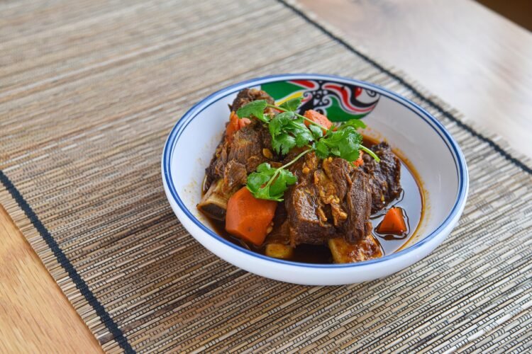 Slow-Braised French Beef Cheeks in Red Wine