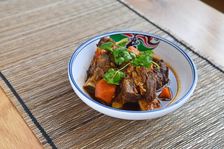 Slow-Braised French Beef Cheeks in Red Wine