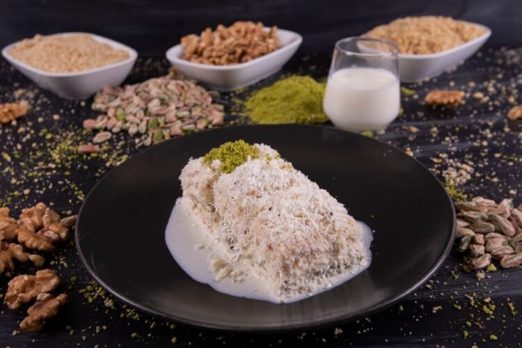 Slow-Reduced Layered Milk Sweet