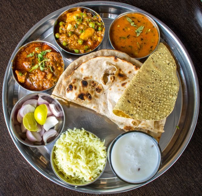 South Indian Classic Thali
