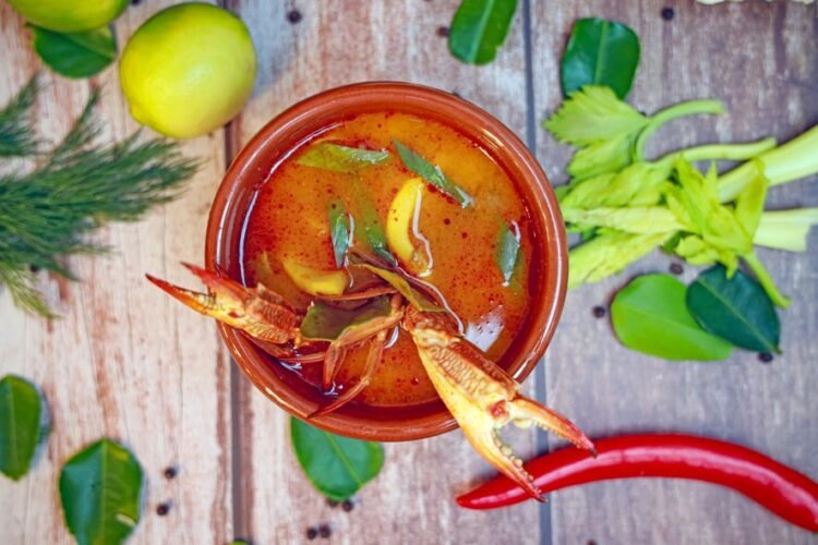 South Indian Tamarind Pepper Soup