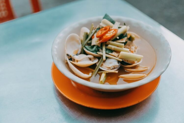Southern Vietnamese Sour Fish Soup with Tamarind