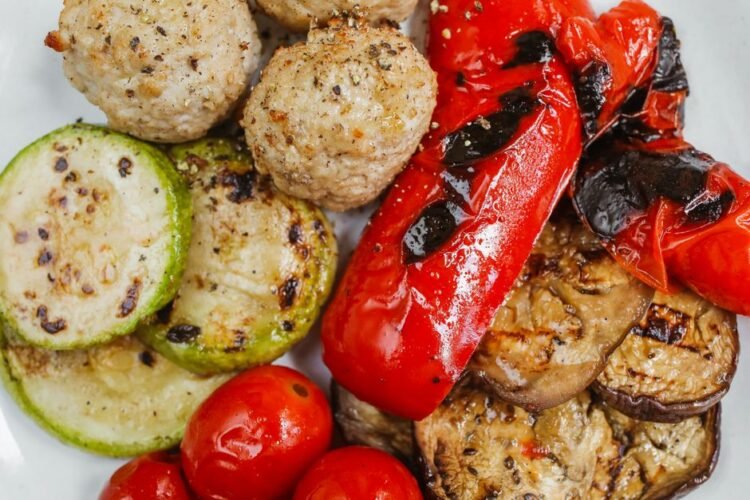 Spanish Charred Roasted Vegetable Platter