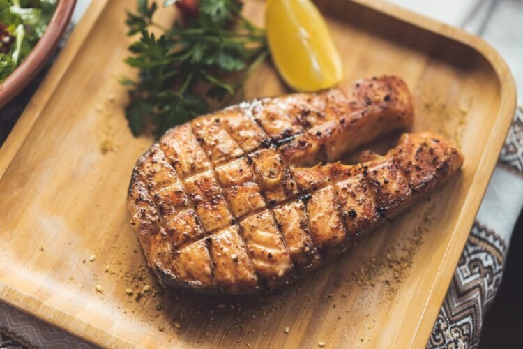 Spanish Grilled Swordfish Steak