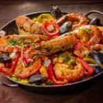 Spanish Mixed Seafood and Chicken Paella